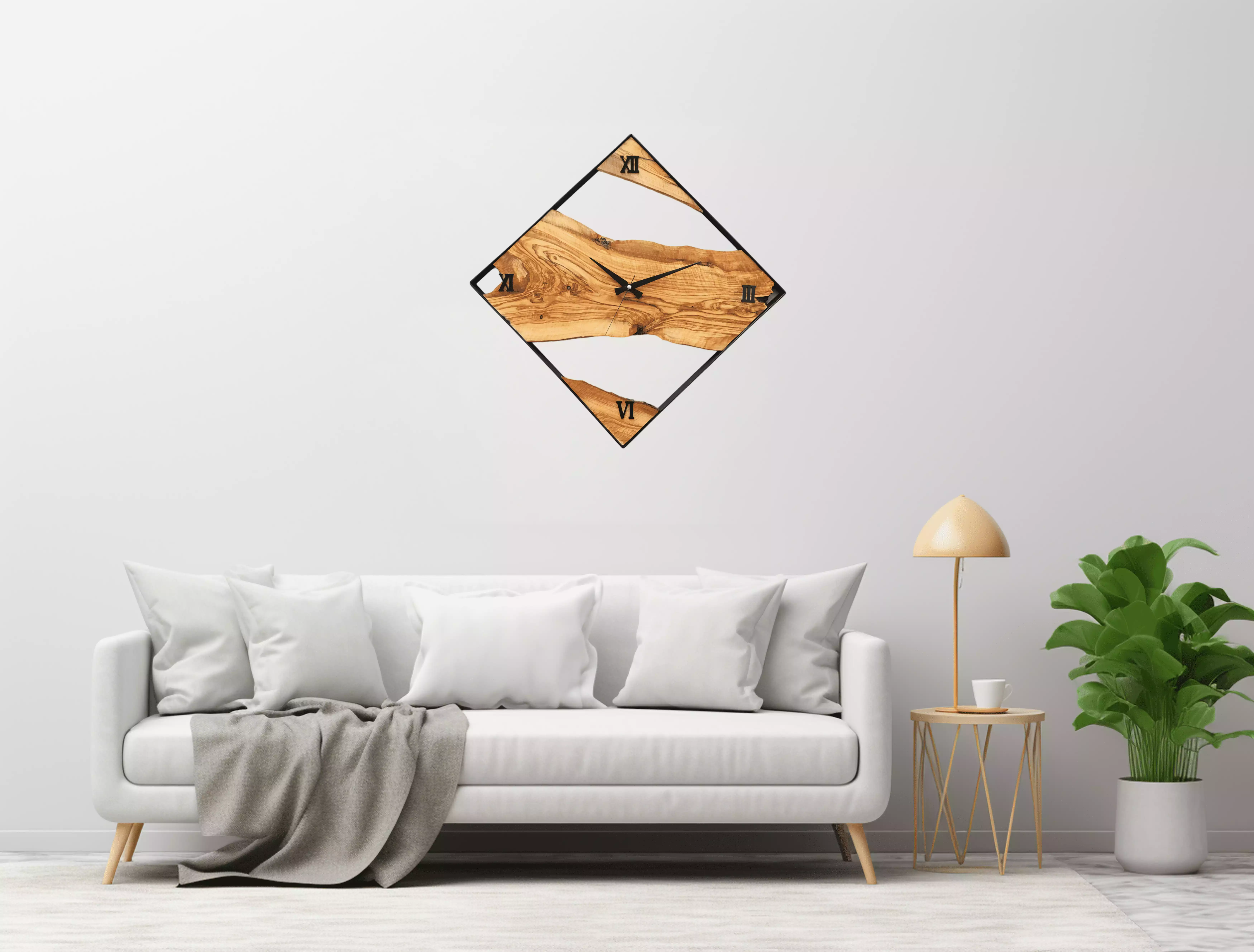 Square Wall Clock